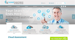 Desktop Screenshot of cloudtaskforce.com